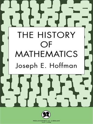 cover image of The History of Mathematics